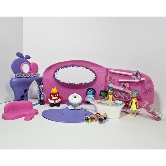 Inside Out Headquarters Playset With Figures and Console Memory Balls Included - Picture 1 of 16
